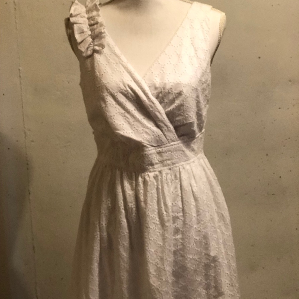 White dress barn dress